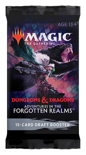 Karetní hra Magic: The Gathering Dungeons and Dragons: Adventures in the Forgotten Realms - Draft Booster (15 karet)