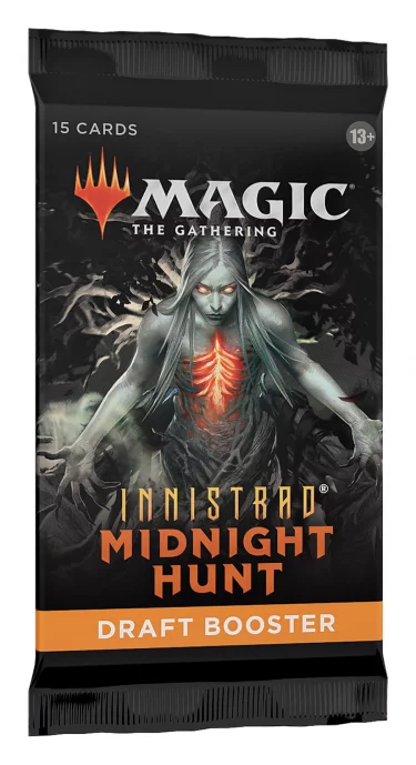 Karetní hra Magic: The Gathering Innistrad: Midnight Hunt - Draft Booster (15 karet)