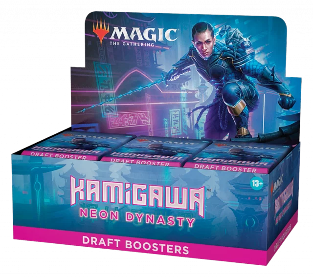 Karetní hra Magic: The Gathering Kamigawa: Neon Dynasty - Draft Booster Box (36 Boosterů)