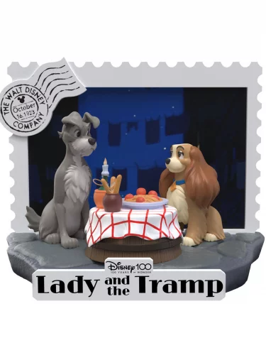 Figurka Disney - Lady a Tramp Diorama (Beast Kingdom)