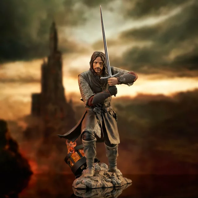Figurka Lord of the Rings - Aragorn Gallery Diorama (DiamondSelectToys) (poškozený obal)