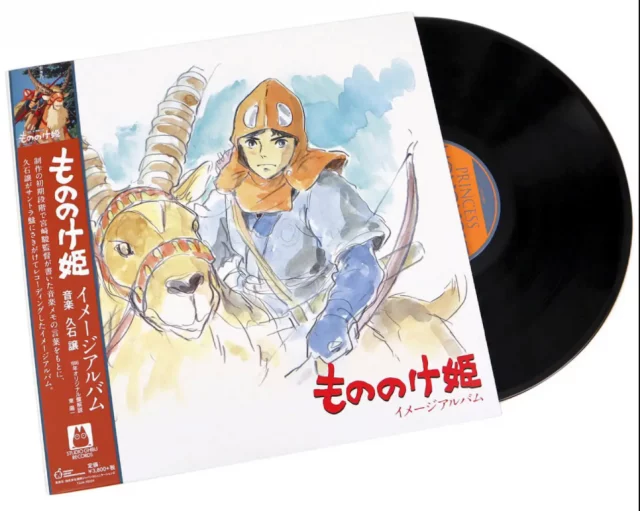 Oficiální soundtrack Ghibli - Princess Mononoke na LP