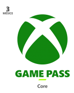 Game Pass Core - předplatné na 3 měsíce (EuroZone)