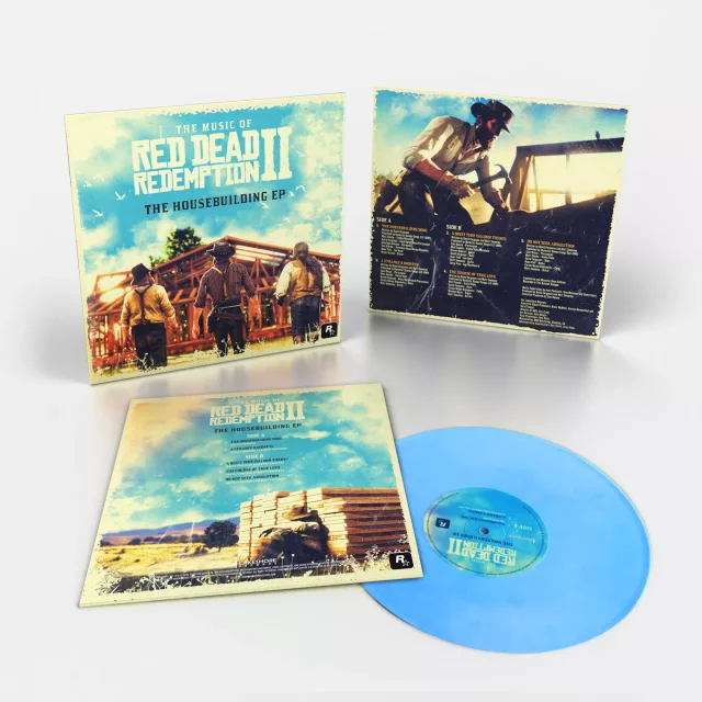 Oficiální soundtrack Red Dead Redemption 2: The Housebuilding na EP (rozbaleno)