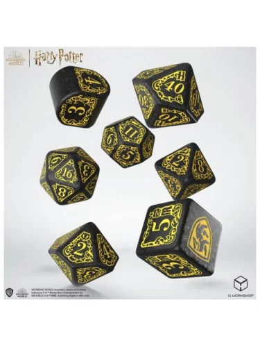 Kostky Harry Potter - Hufflepuff Black