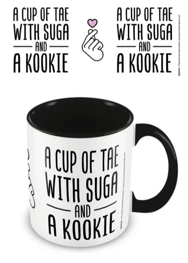 Hrnek K-Pop: BTS - A Cup of Tae with Suga and a Kookie