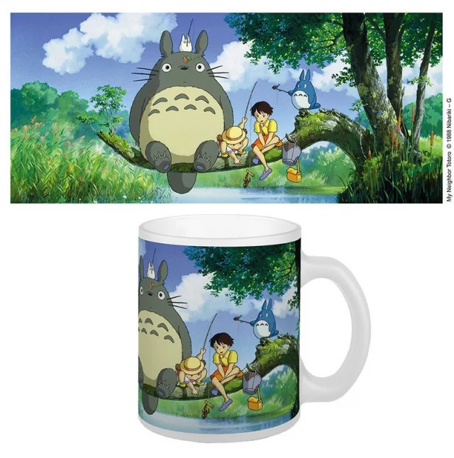 Hrnek Ghibli - Totoro Fishing (My Neighbor Totoro)
