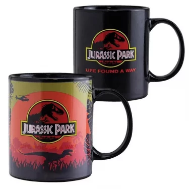 Hrnek Jurassic Park - Logo (měnící se)