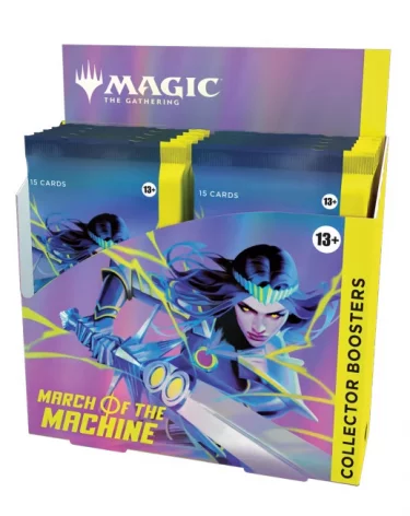 Karetní hra Magic: The Gathering March of the Machine - Collector Booster Box (12 Boosterů)