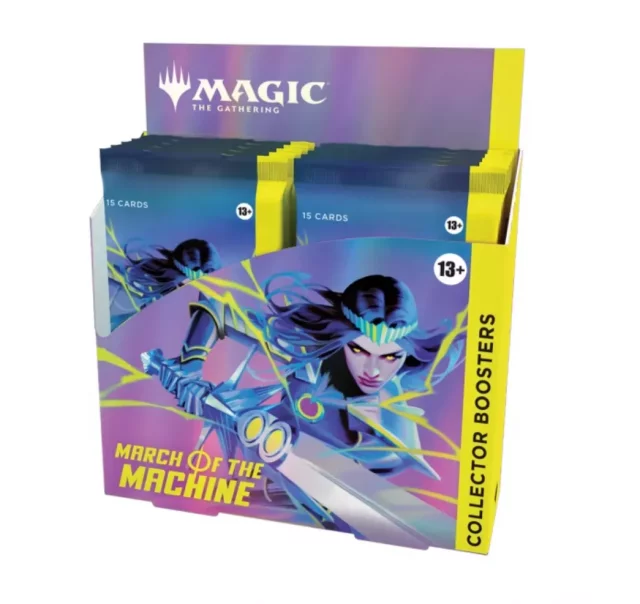 Karetní hra Magic: The Gathering March of the Machine - Collector Booster Box (12 Boosterů)
