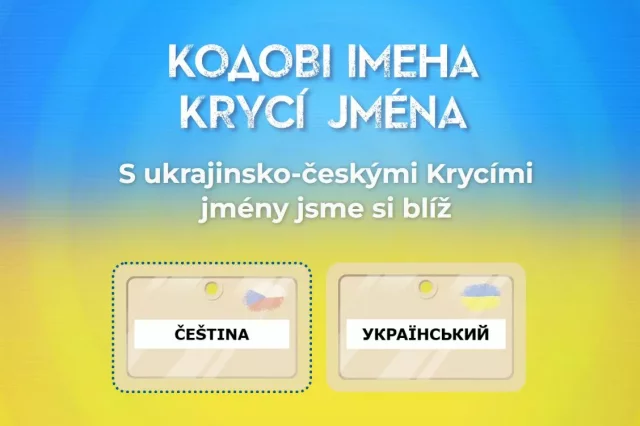 Karetní hra Ukrajinsko-česká Krycí jména