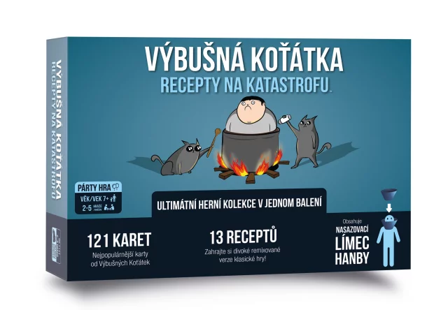 Karetní hra Výbušná koťátka: Recepty na katastrofu