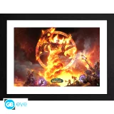 Zarámovaný plakát World of Warcraft - Ragnaros