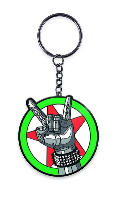 Klíčenka Cyberpunk 2077 - Silverhand Emblem