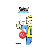 Klíčenka Fallout 4 - Zátka od Nuka Coly (červená)