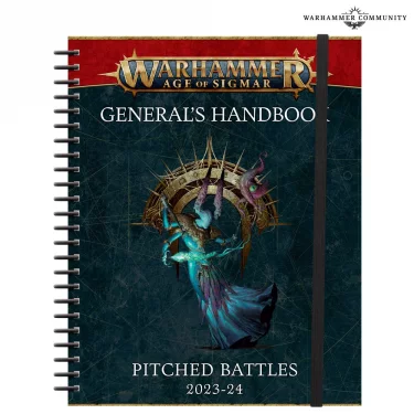 Kniha Warhammer Age of Sigmar - Generals Handbook - Pitched Battles 2023-24 Season 1