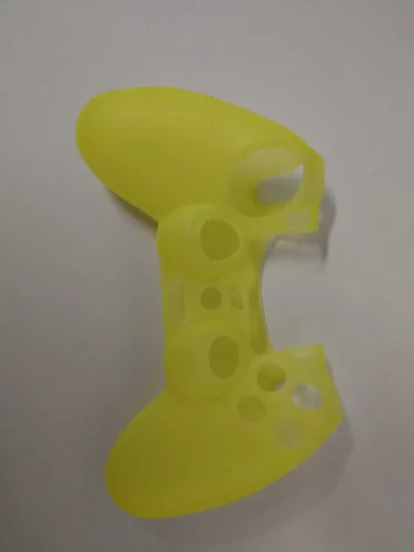 Silikonový obal na DualShock 4 - neonově žlutý