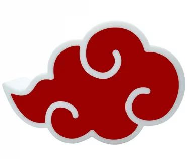 Lampička Naruto - Akatsuki Cloud
