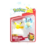 Figurka Pokémon - Pikachu and Squirtle Holiday (Battle Figure Pack)