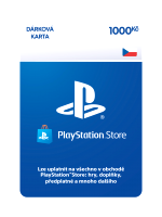 PlayStation Store – Dárková karta 1000 Kč (PS5)
