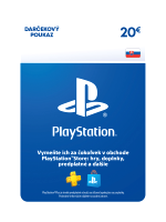 SK - PlayStation Store – Dárková karta - 20 EUR (DIGITAL)