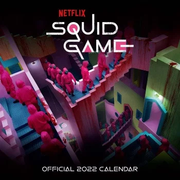Kalendář Squid Game 2022