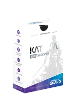 Ochranné obaly na karty Ultimate Guard - Katana Sleeves Standard Size Black (100 ks)