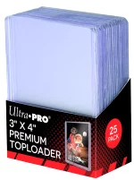 Ochranné obaly na karty Ultra Pro - Super Clear Premium Toploaders (25 ks)