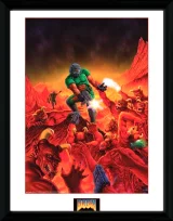 Zarámovaný plakát Doom - Classic Theme