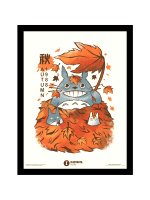 Zarámovaný plakát Ghibli - Autumn (My Neighbor Totoro)