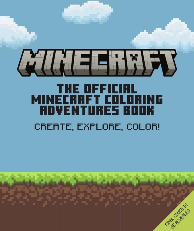 Omalovánky Minecraft - The Official Minecraft Colouring Adventures Book