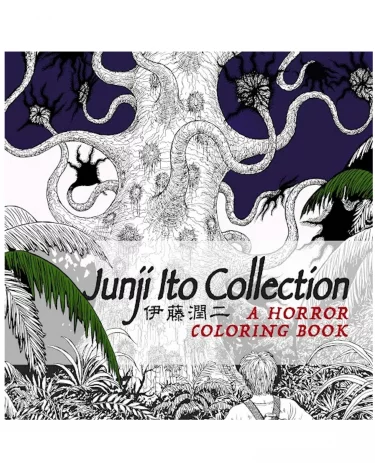 Omalovánky pro dospělé Junji Ito Collection - A Horror Coloring Book