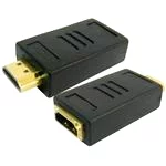 HDMI 19 Pin male - female redukce (pozlacené konektory)