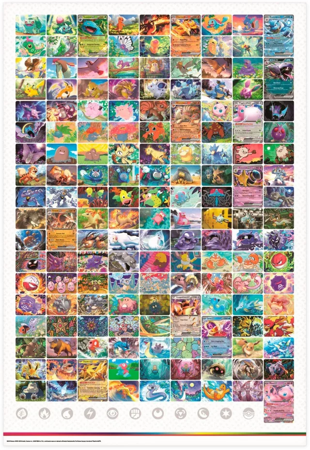 Karetní hra Pokémon TCG: Scarlet & Violet 151 - Poster Collection