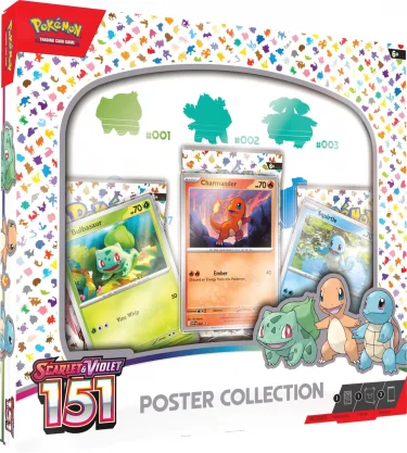 Karetní hra Pokémon TCG: Scarlet & Violet 151 - Poster Collection