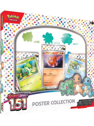 Karetní hra Pokémon TCG: Scarlet & Violet 151 - Poster Collection