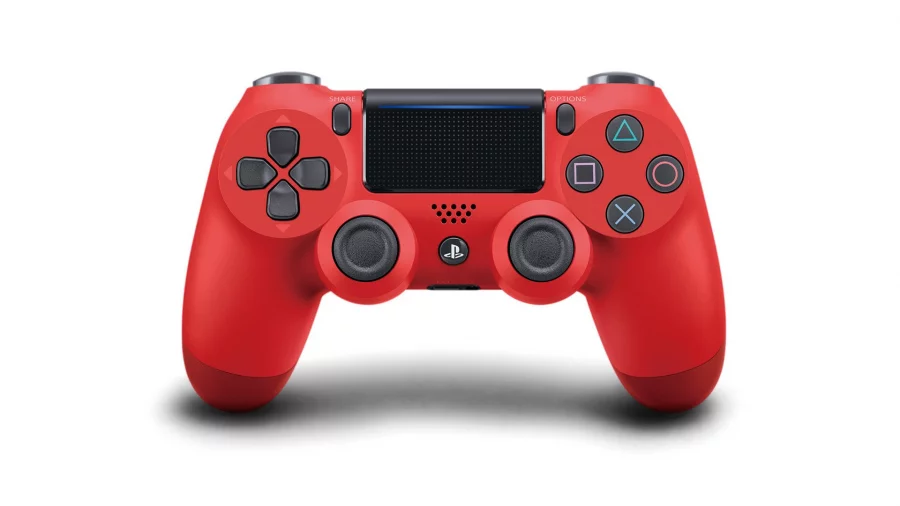 DualShock 4 ovladač - Červený V2 (PS4)