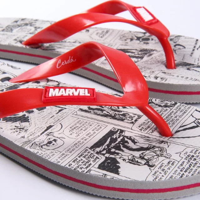 Pantofle Marvel - Comic Print (Flip flops)
