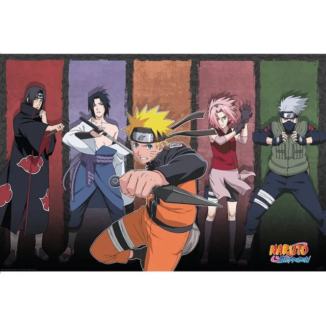 Plakát Naruto Shippuden - Naruto andamp; Allies