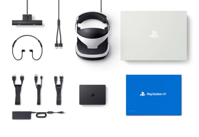 PlayStation VR v3 + kamera + VR Worlds