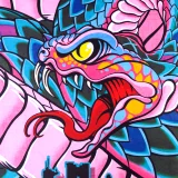 Podložka pod myš Saints Row - Snake Mural