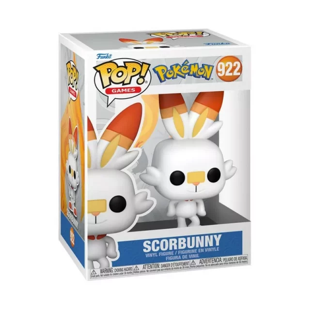 Figurka Pokémon - Scorbunny (Funko POP! Games 922)