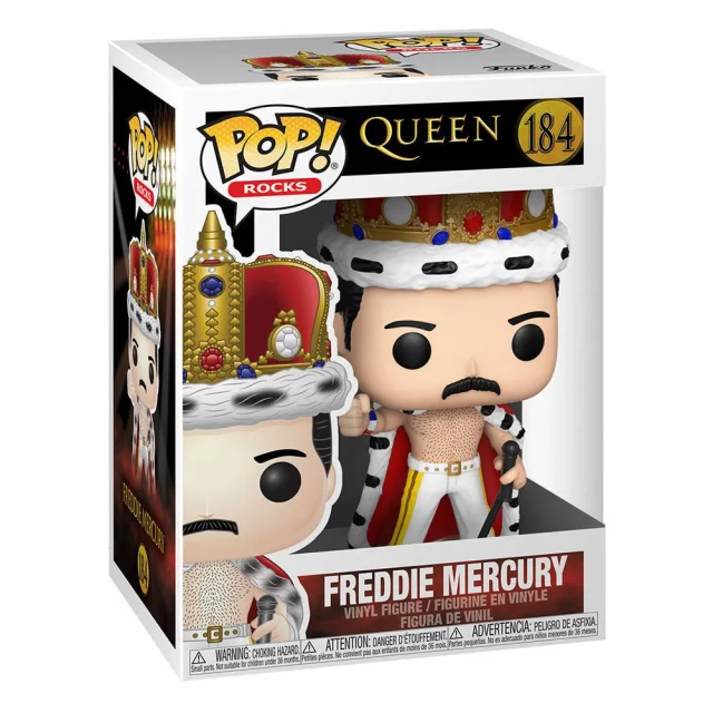 Figurka Queen - Freddie Mercury King (Funko POP! Rocks 184)