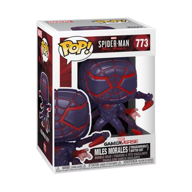 Figurka Spider-Man - Miles Morales Programmable Matter Suit (Funko POP! Games 773)