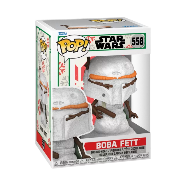 Figurka Star Wars - Boba Fett Holiday (Funko POP! Star Wars 558)