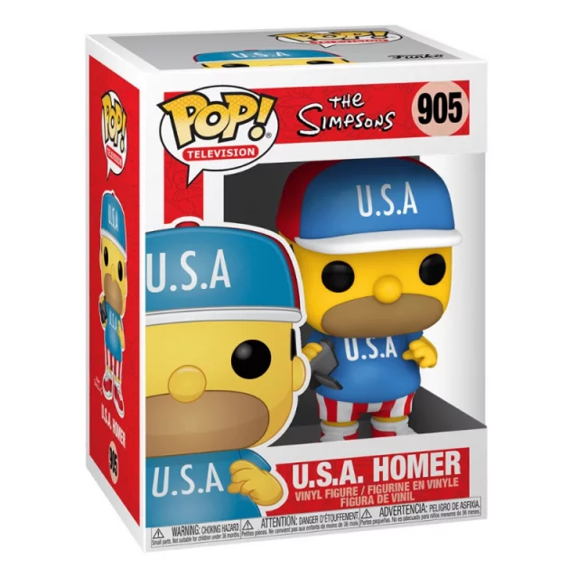Figurka The Simpsons - U.S.A. Homer (Funko POP! Television 905)