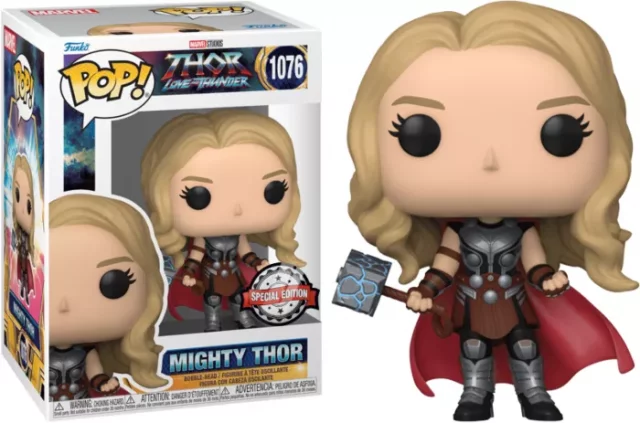 Figurka Thor: Love and Thunder - Mighty Thor Special Edition (Funko POP! Marvel 1076) (poškozený obal)