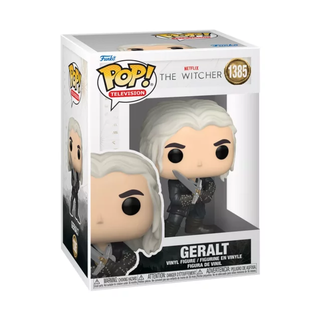 Figurka Zaklínač - Geralt w/ Sword (Netflix) (Funko POP! Television 1385) (poškozený obal)