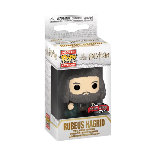 Klíčenka Harry Potter - Rubeus Hagrid Holiday (Funko)