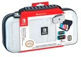 Luxusní cestovní pouzdro pro Nintendo Switch bíločerné (Switch & Lite & OLED Model)